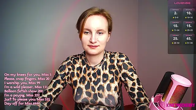 Živý XXX chat KinkyMissCherry