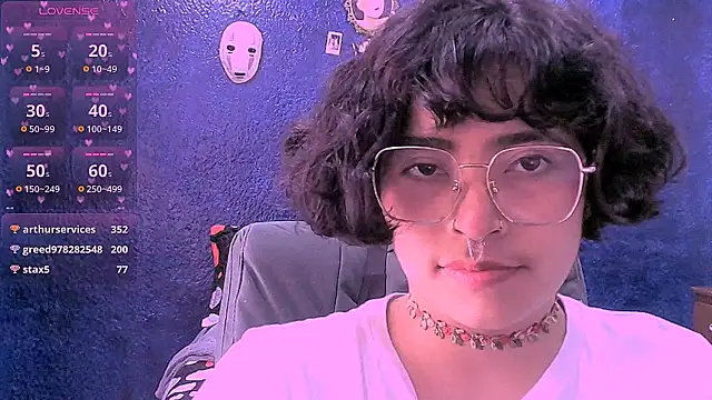Chat +18 de NinaYellow ao vivo