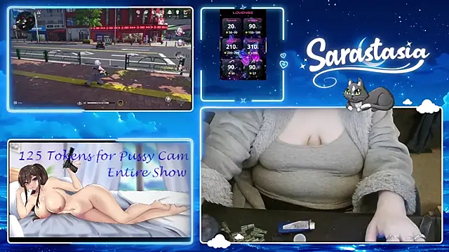 צ'אט XXX בשידור חי של Sarastasia417