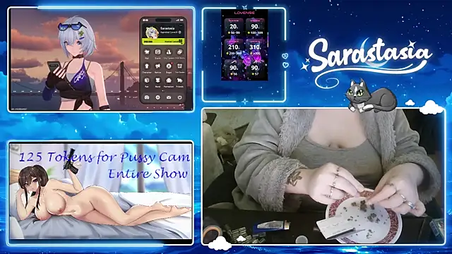 Chat XXX en directo de Sarastasia417
