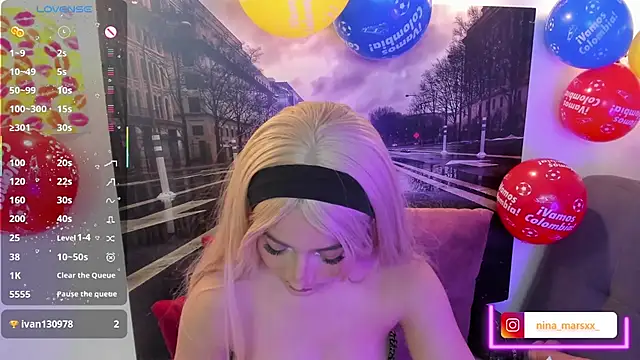 Nina-Mars' Live XXX Chat
