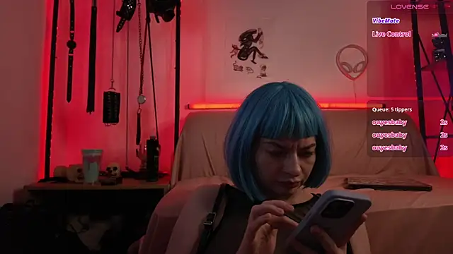 Chat XXX ao vivo de CyberXGoddess
