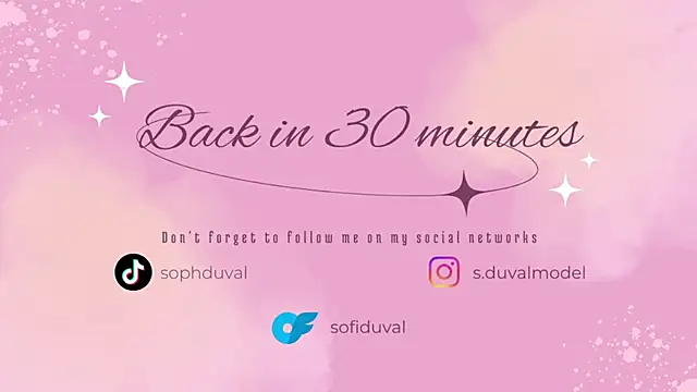 sophie_duval's Live XXX Chat