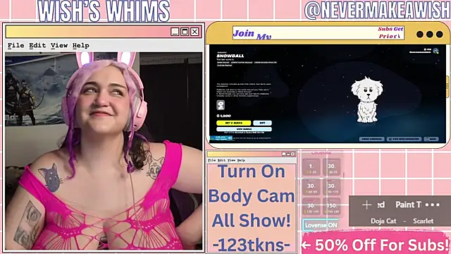 nevermakeawish live XXX chat
