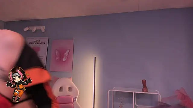Hannahpage élő XXX-chatje