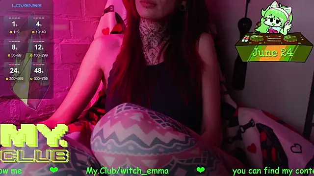 Witch_Emma Adlı Modelin Canlı XXX Sohbeti