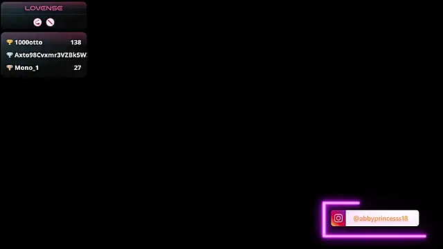 princesss_abby's Live XXX Chat