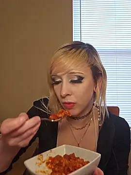 AmethystFoxx élő XXX-chatje