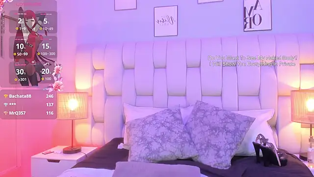 Chat +18 de SkinnyFoxy ao vivo