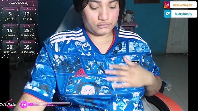 Chat +18 de Hilarybunnyy ao vivo
