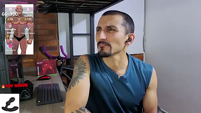 Marck_Muscle 现场XXX聊天