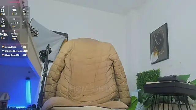 Thom_Ohtani Adlı Modelin Web Kamerası Şovu