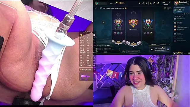 DaphneContry Adlı Modelin Canlı XXX Sohbeti