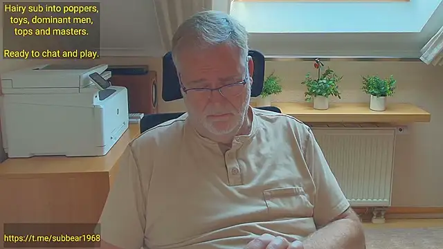Show de subbear1968 na webcam