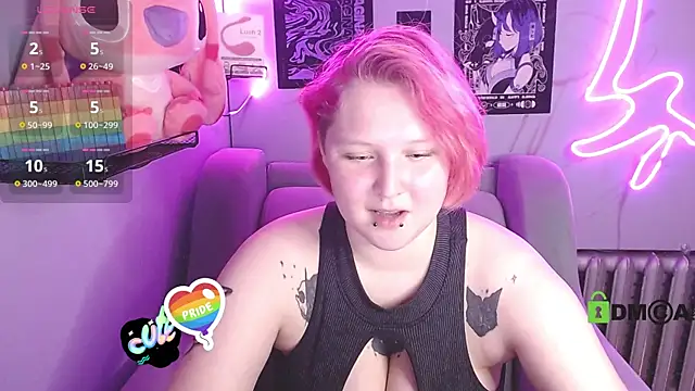 Chat +18 de DolliRosees ao vivo