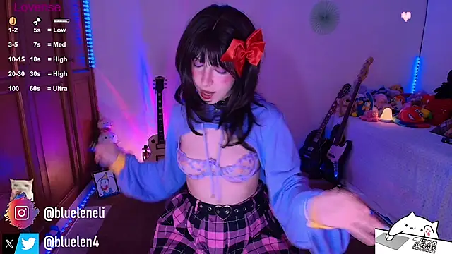 bluelen Live XXX-chat