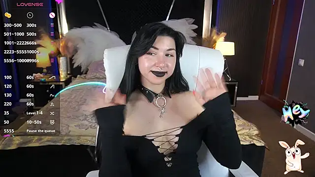 EmilyCandyy élő XXX-chatje