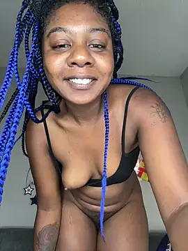 Ebony_Queeen Шоу с уебкамера