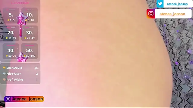 XXX chat uživo modela Atenea_jonson