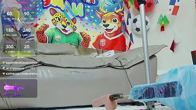 fox-yiyi élő XXX-chatje