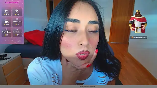love_samantha élő XXX-chatje