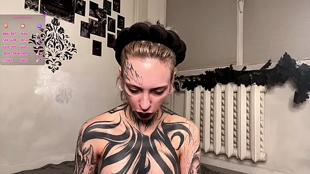 KizzieSherbert élő XXX-chatje