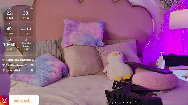 Živý XXX chat AriaCush
