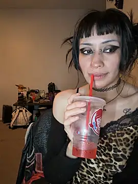 Chat XXX ao vivo de Gothbabbi