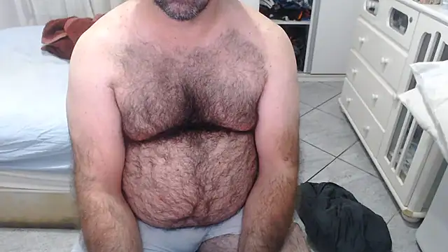 Show de MysterBearMG na webcam