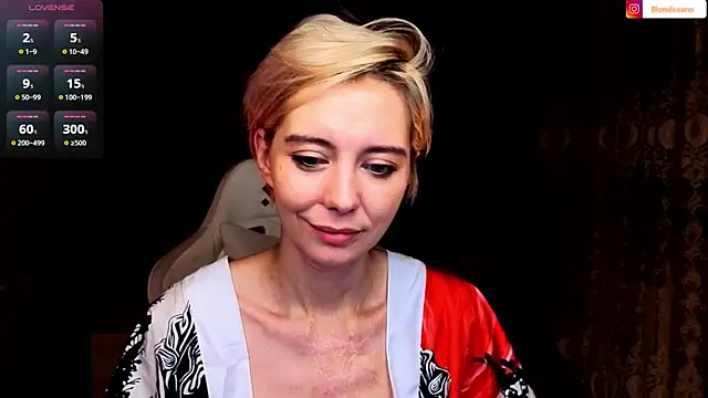 Živý XXX chat Blondice