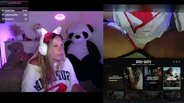 Chat XXX en directo de Angie-night