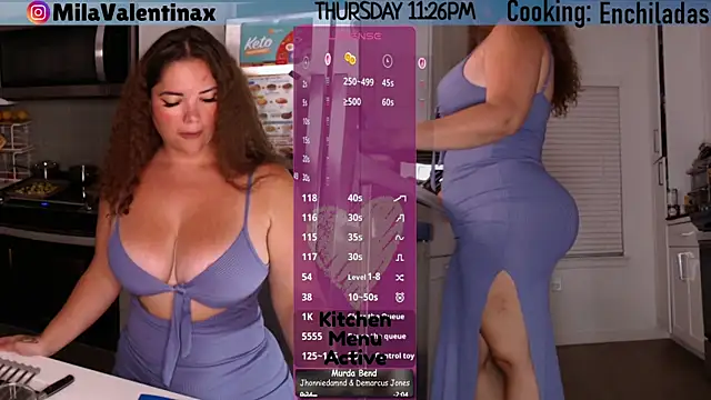 MilaValentina Live XXX-Chat