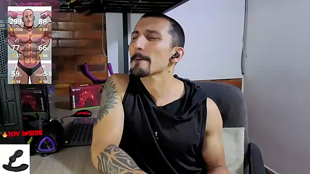 Marck_Muscle Adlı Modelin Canlı XXX Sohbeti