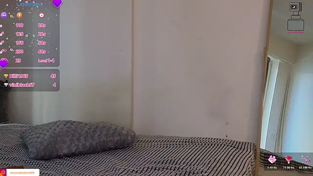 SamaraShadow élő XXX-chatje