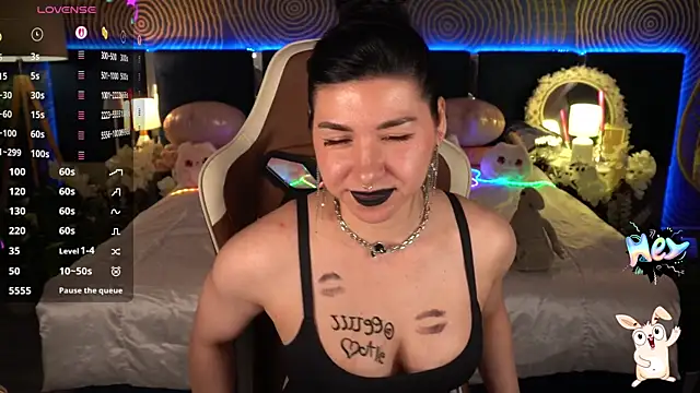 EmilyCandyy élő XXX-chatje