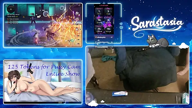 צ'אט XXX בשידור חי של Sarastasia417