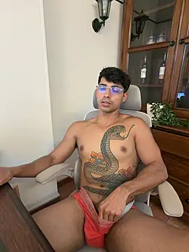 Pertunjukan Kamera Web David_Tresh5