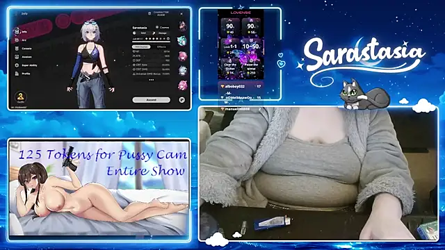 Sarastasia417 Adlı Modelin Canlı XXX Sohbeti