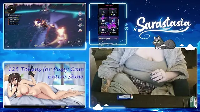 Chat +18 de Sarastasia417 ao vivo