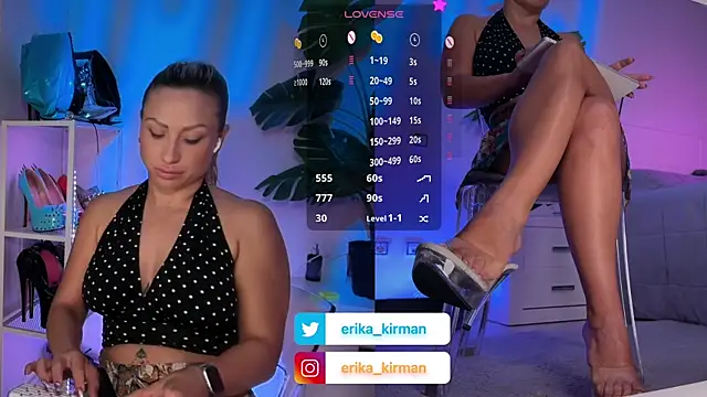 Erika_Kirman Adlı Modelin Canlı XXX Sohbeti