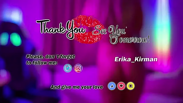 XXX chat uživo modela Erika_Kirman