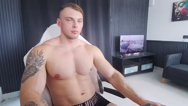 Show de YourHotGreg na webcam