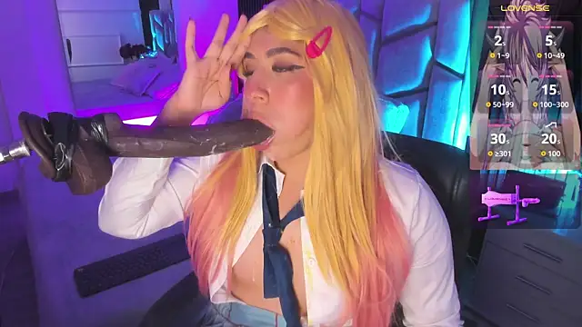 Chat XXX en directo de Ariablakee