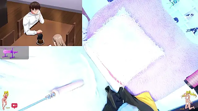 Chat XXX ao vivo de Kira--