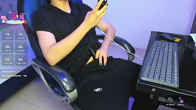 צ'אט XXX בשידור חי של SamBlack_