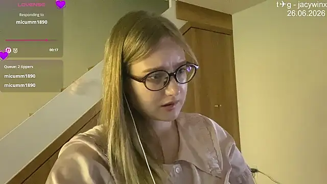 JacyWinslat Adlı Modelin Canlı XXX Sohbeti