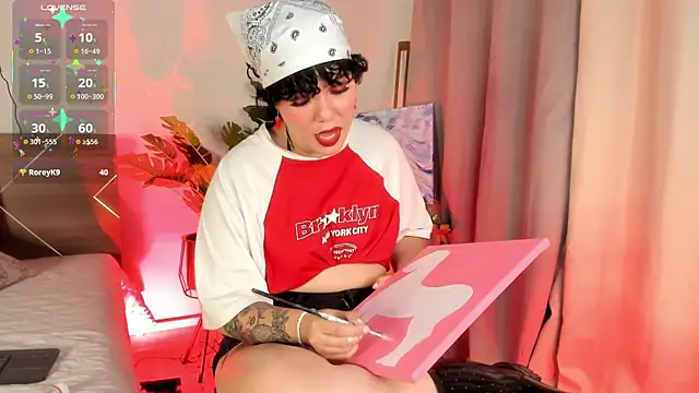 Amy_art élő XXX-chatje