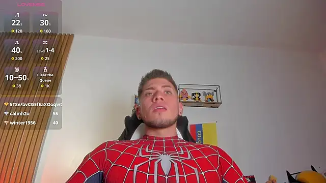 הופעת וובקאם של SebastianMaximoff_