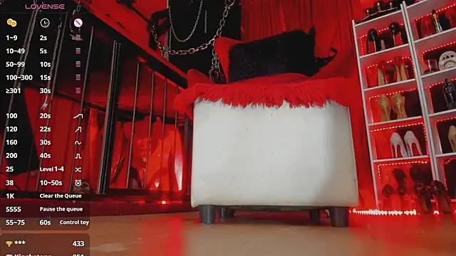 Chat XXX en directo de MistressAndre