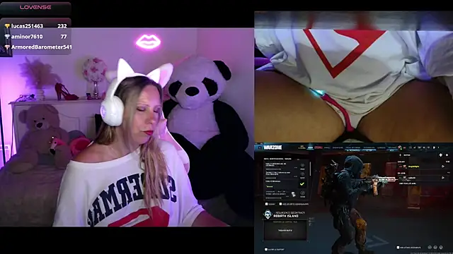 Chat XXX en directo de Angie-night